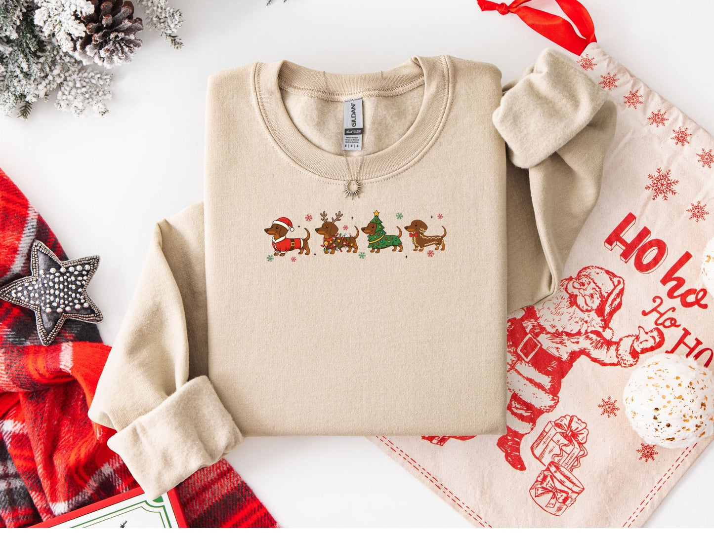 Weihnachtsdackel - verschiedene Farben