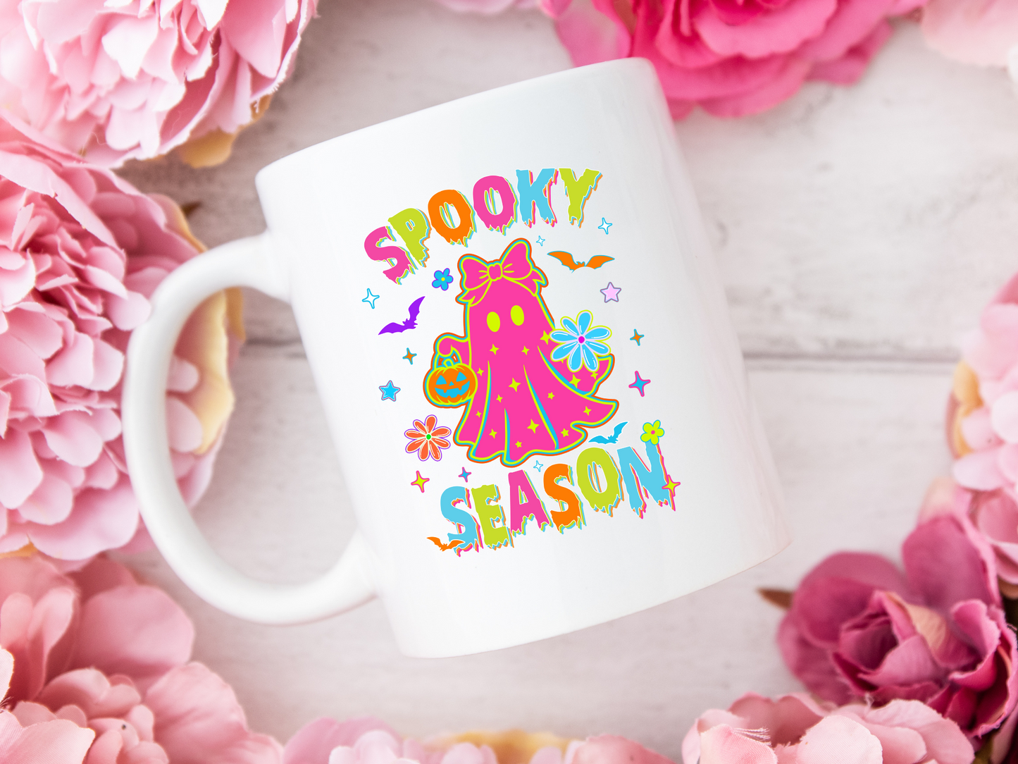 Spooky Season Neon Tasse