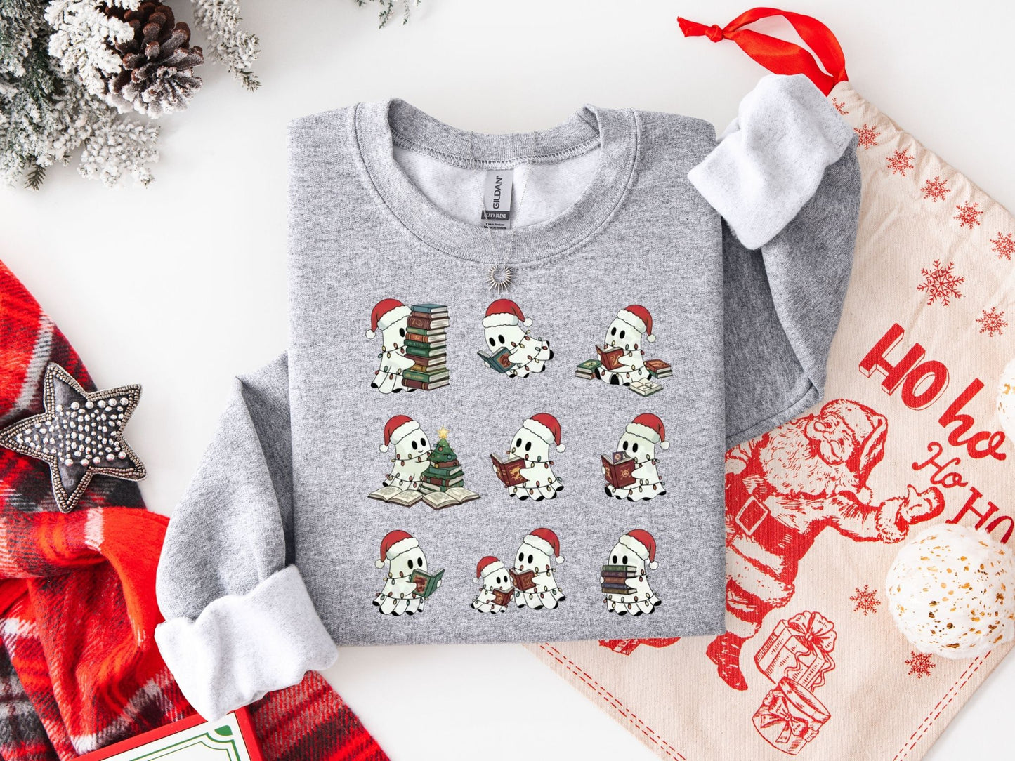 Spooky Bookmas - bis 5 XL - verschiedene Farben