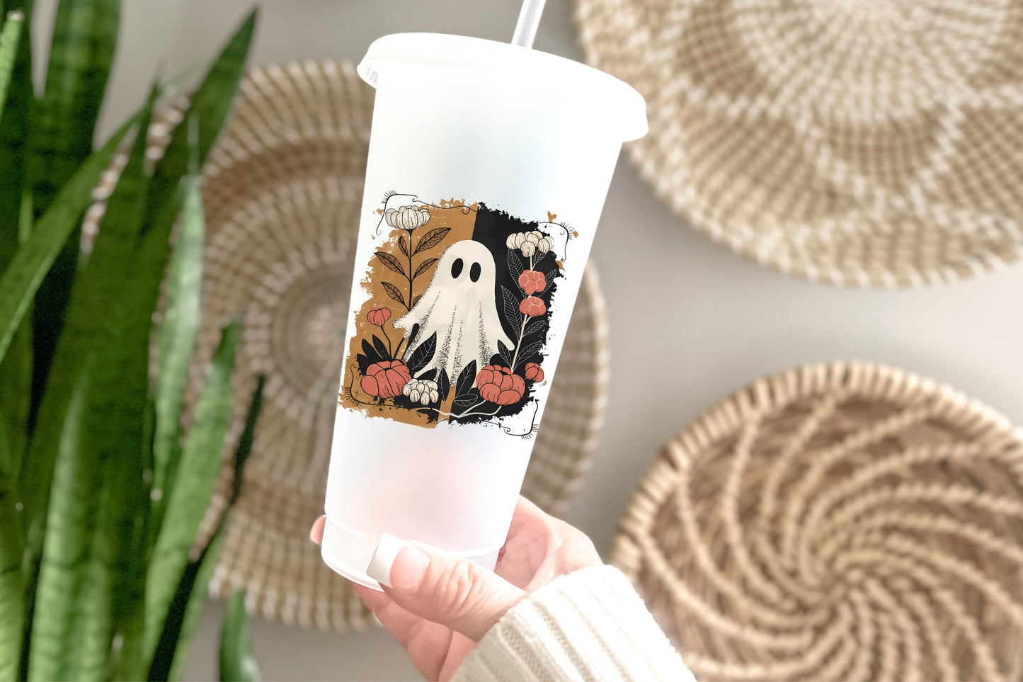 Boho Ghosty Cup