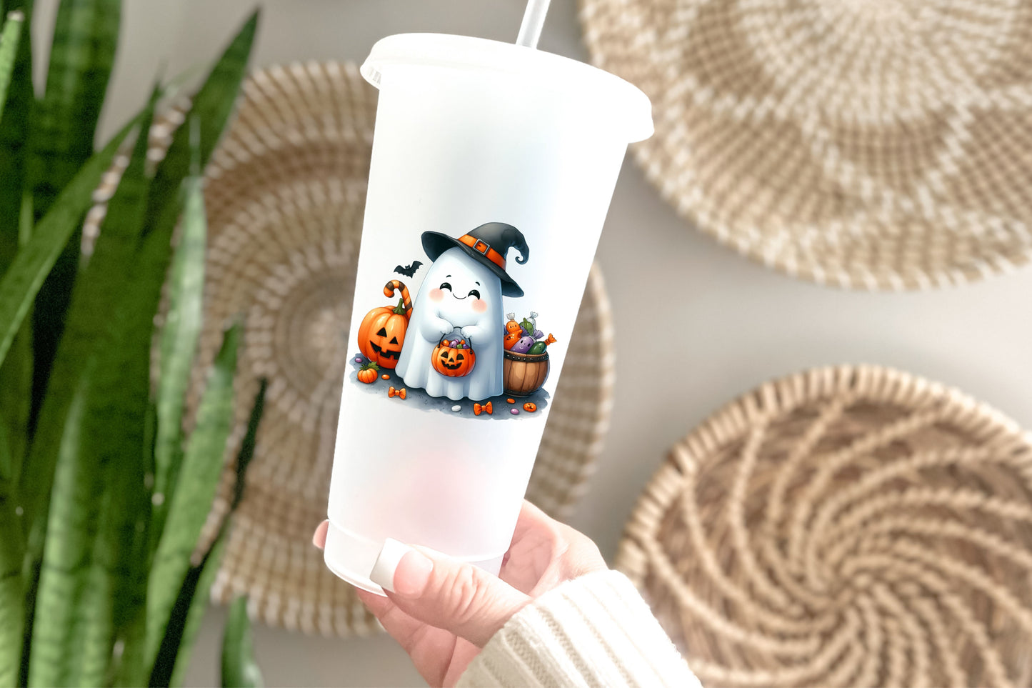 Trick or Treat Ghosty Cup