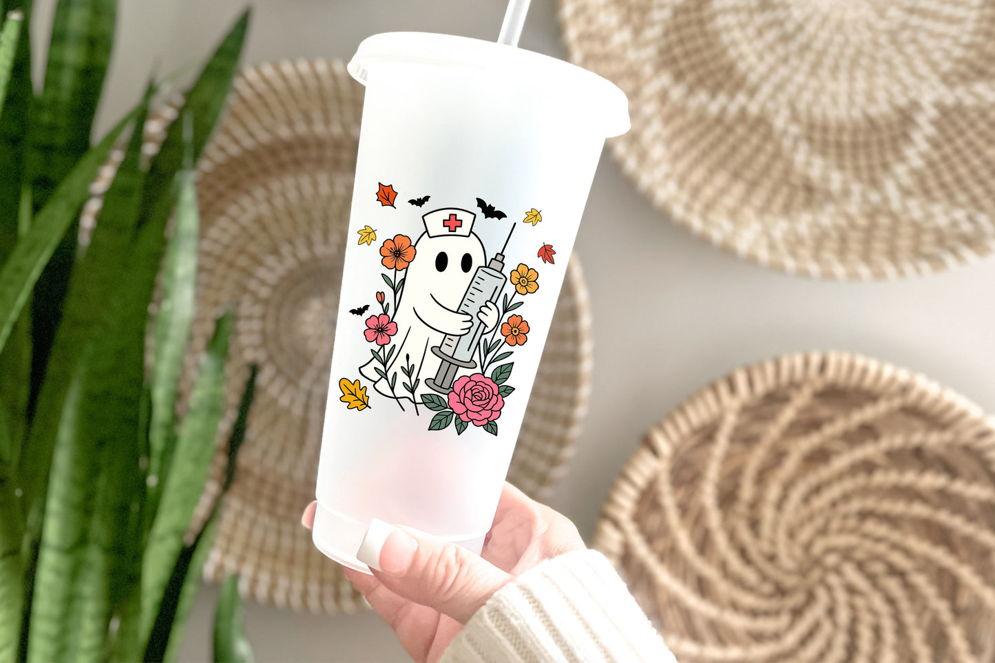 Nurse Ghosty Cup