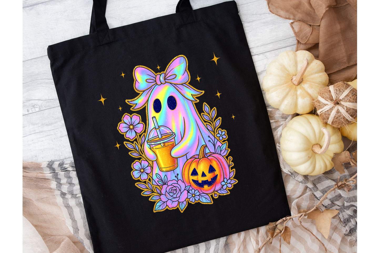 Schimmer Ghosty & Drink Tote Bag