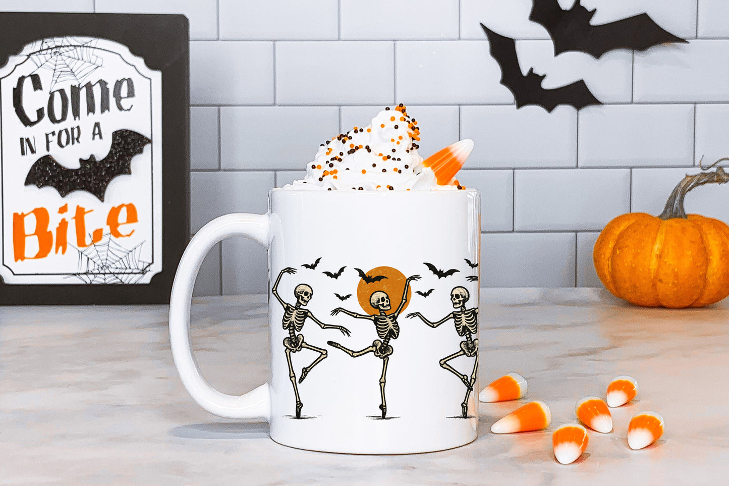 Ballett Skelett Tasse