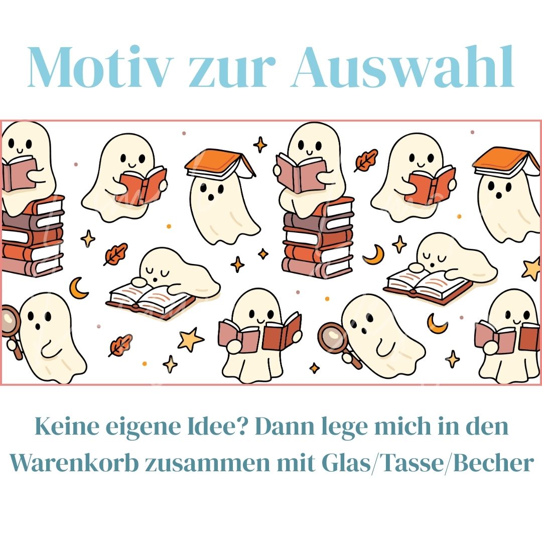 Ghosty Books Motiv