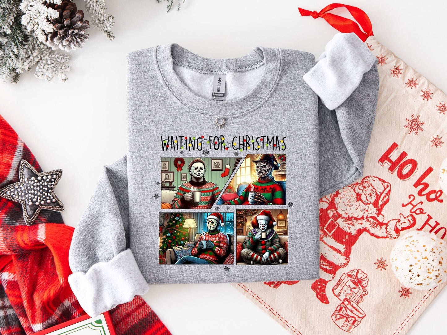 Waiting for Christmas - bis 5 XL - verschiedene Farben