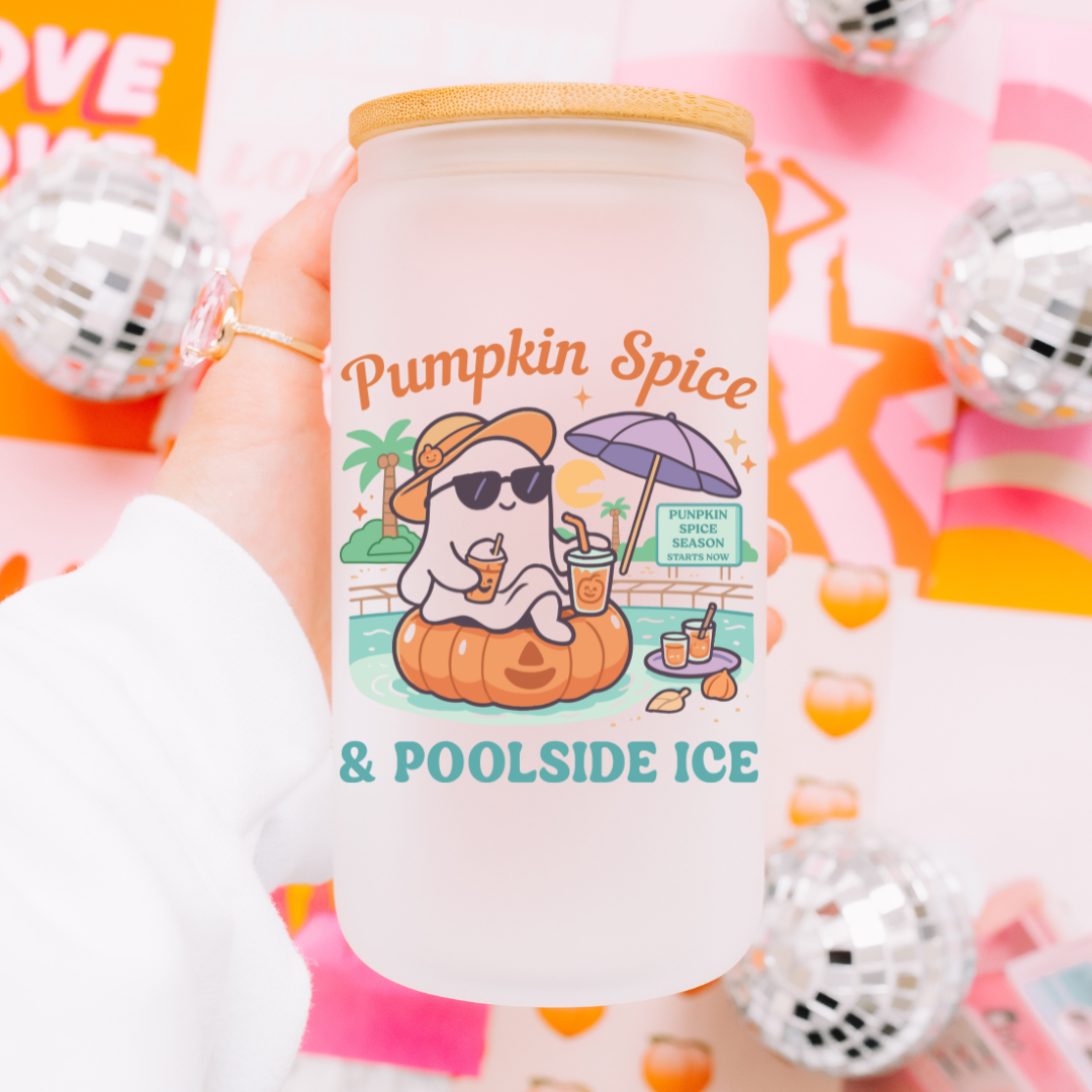 Pumpkin Spice Glas