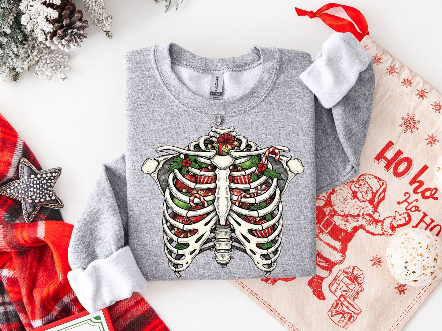 Christmas Ribs - bis 5 XL - verschiedene Farben