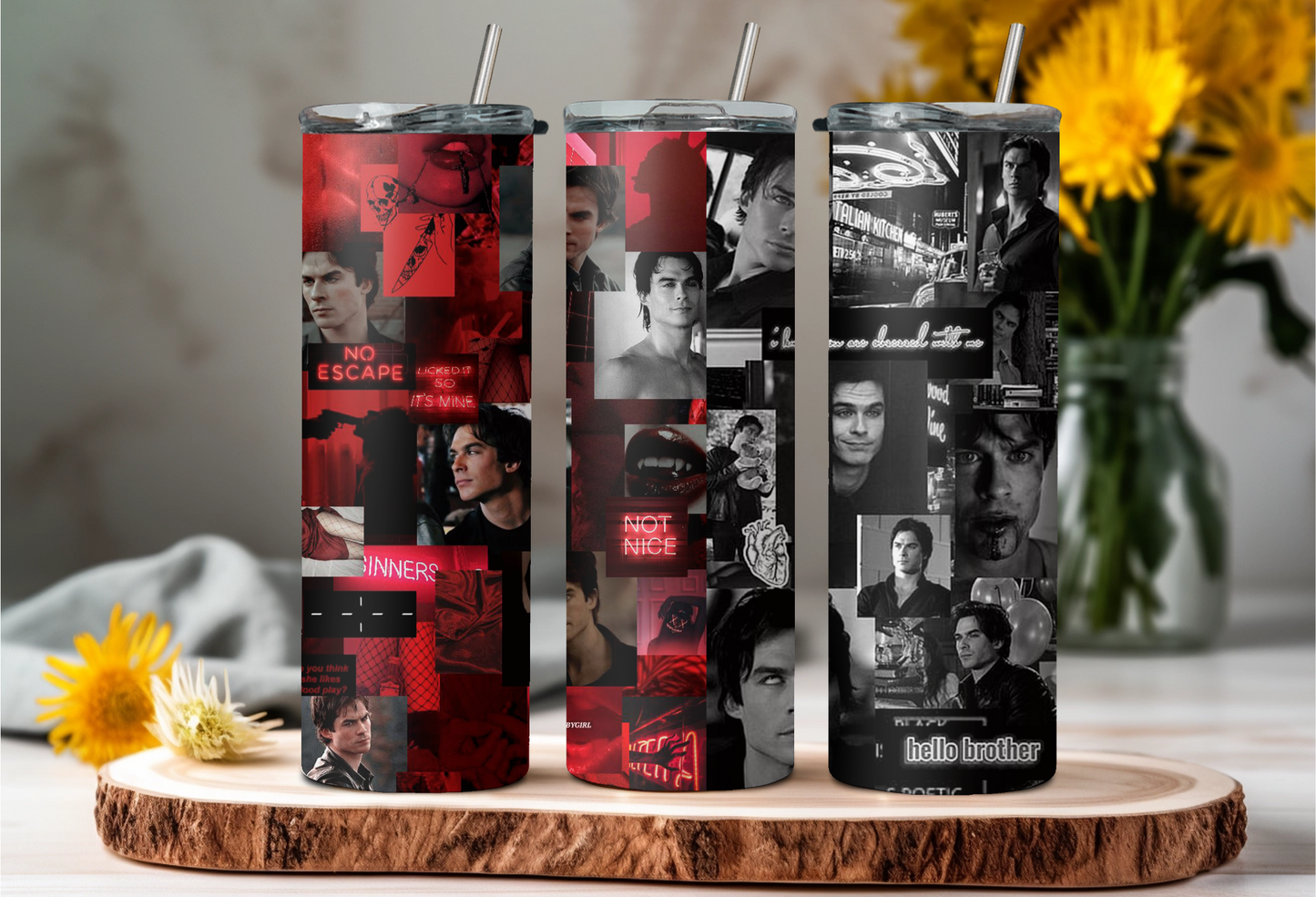 Red Damon Tumbler