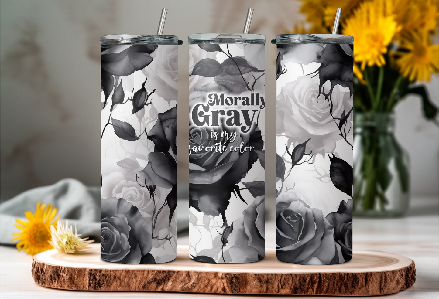 Morally Grey Tumbler