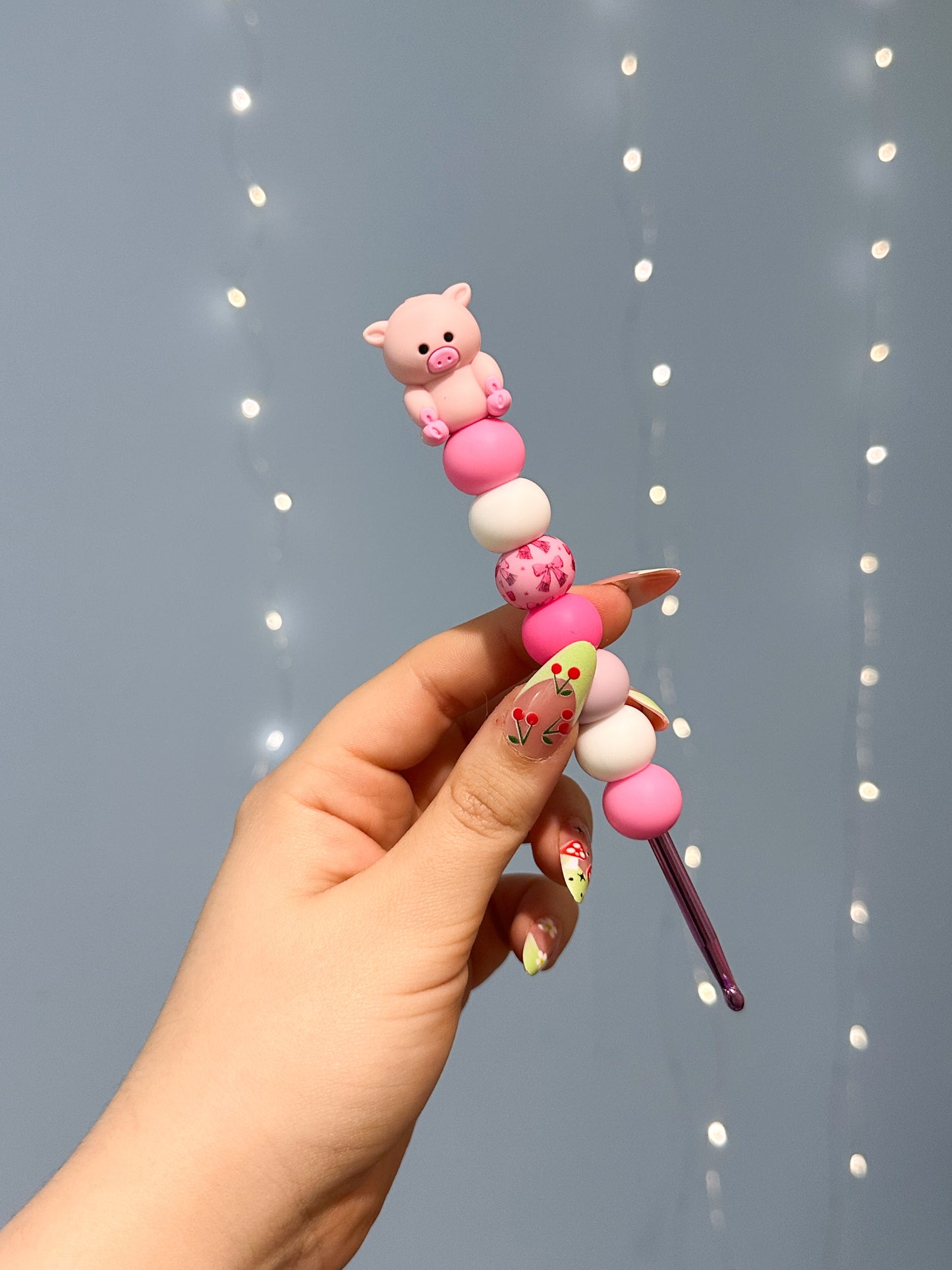 Häkelnadel 4,5mm Schwein