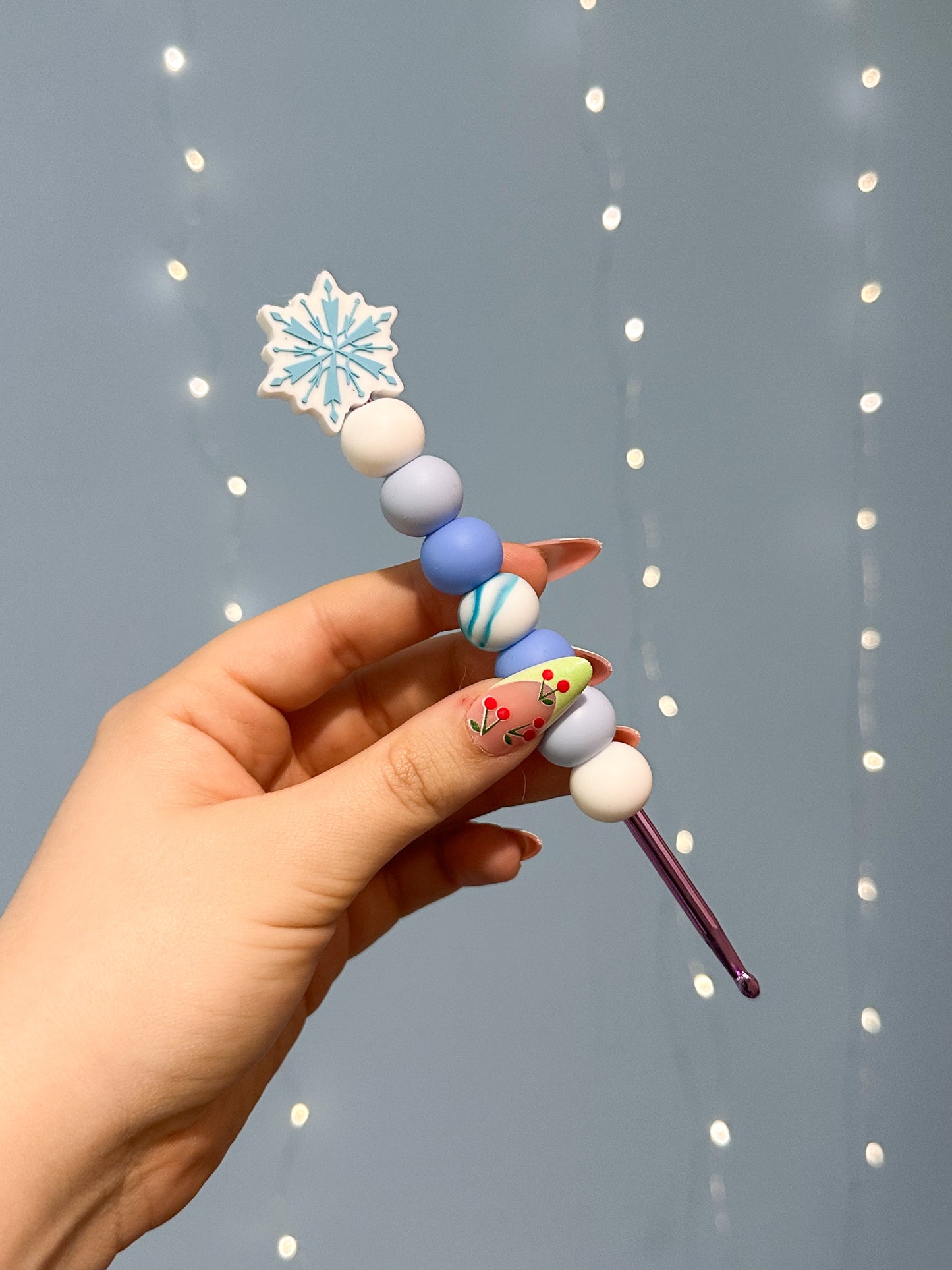 Häkelnadel 4,5mm Schneeflocke