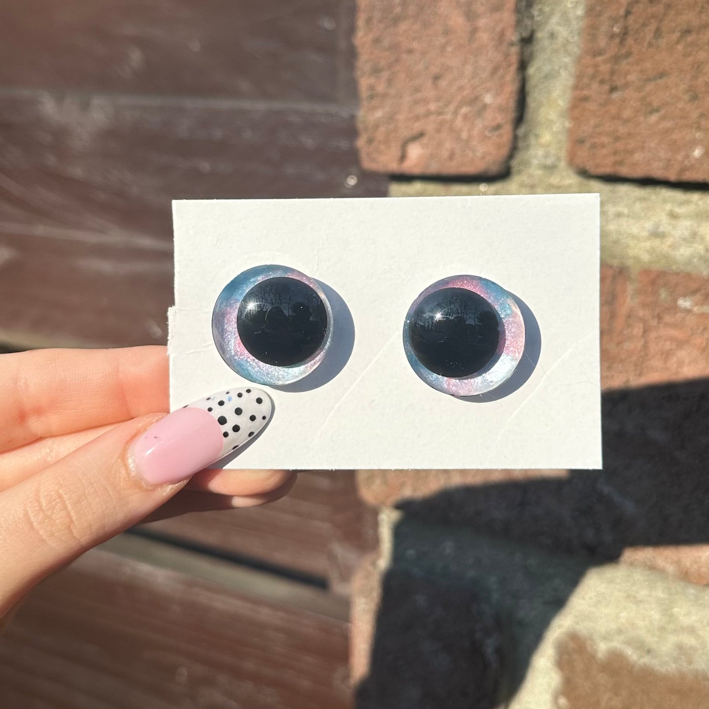 Cotton Candy Sicherheitsaugen 25mm