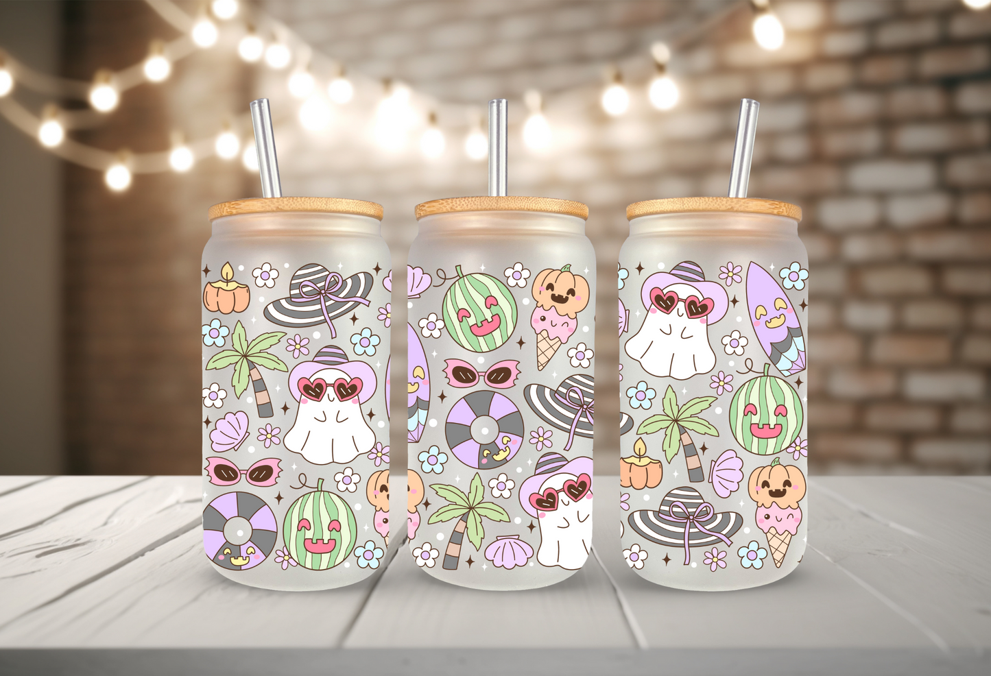 Beach Ghosties Glas