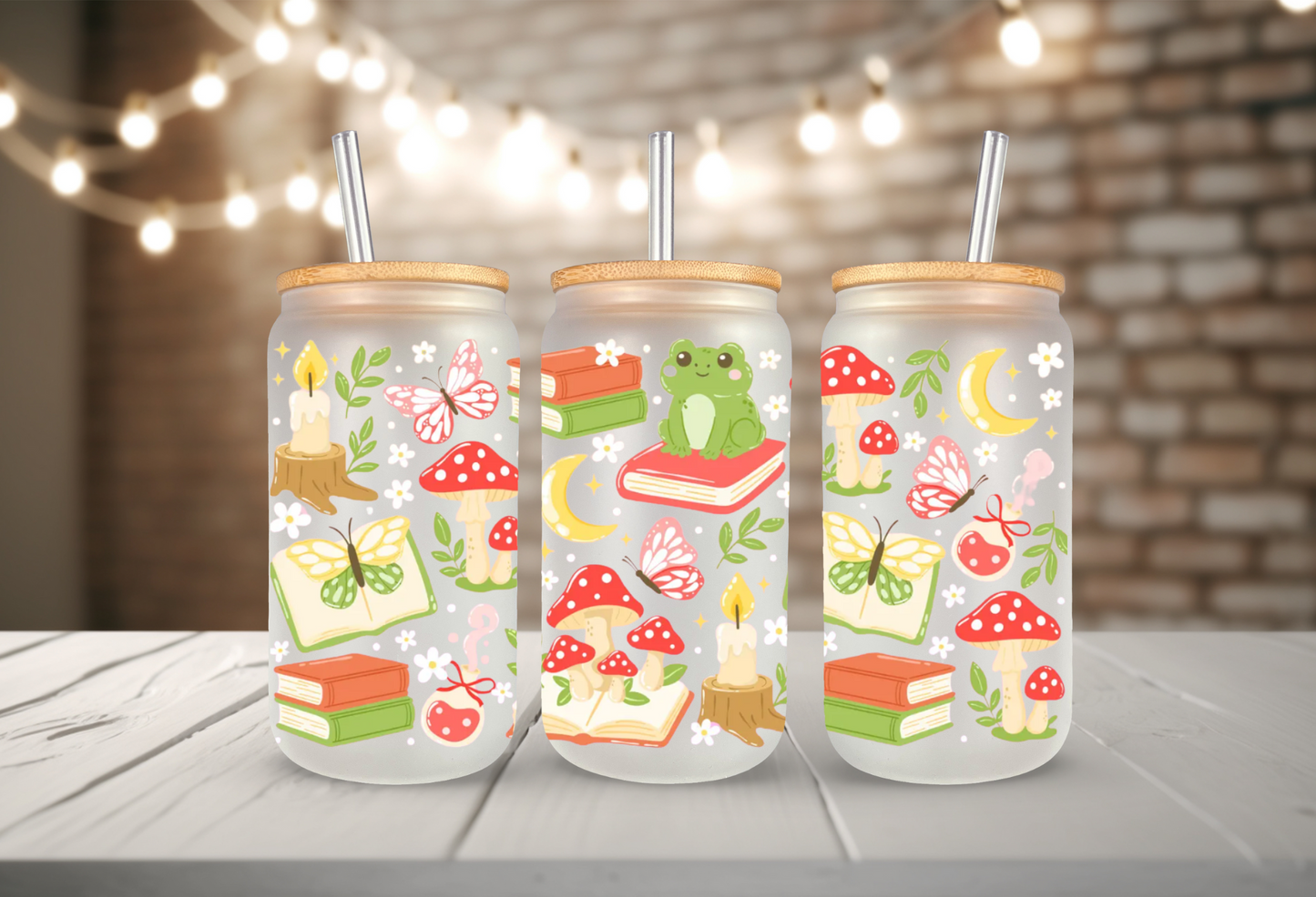 Bookish Forest Glas