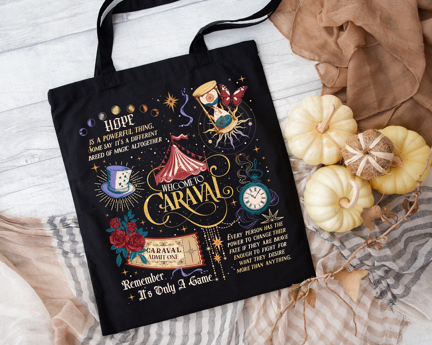 Caraval Tote Bag