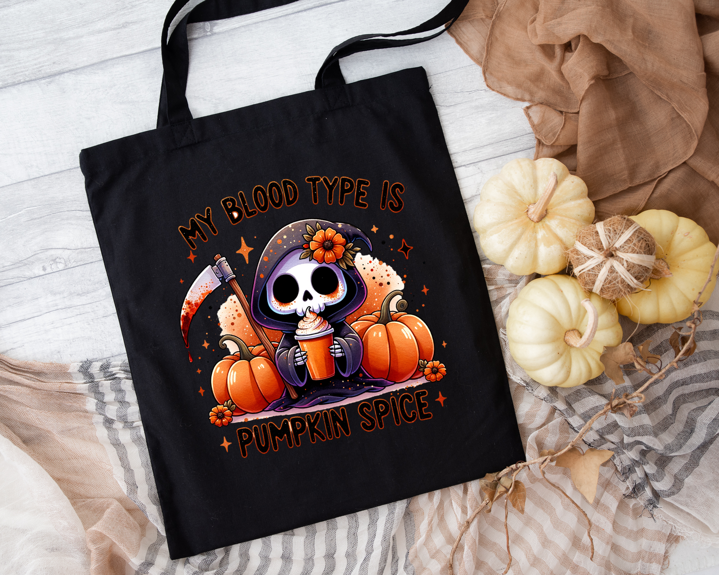 My Blood Type Tote Bag