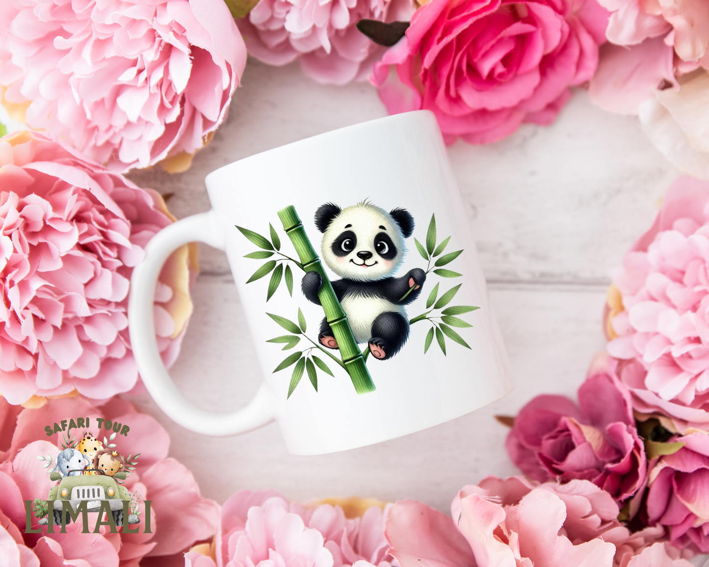 Bamboo Panda Tasse
