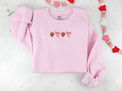 Strawberry Bow - Rosa