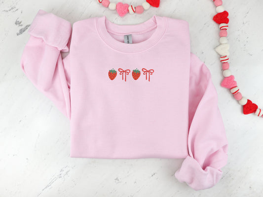 Strawberry Bow - Rosa