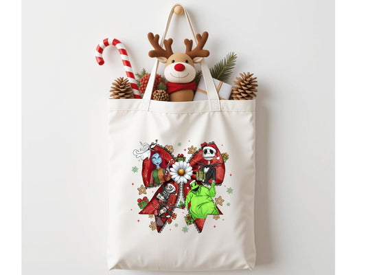 Nightmare Bow Tote Bag