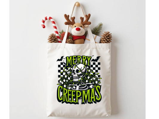 Merry Creepmas Tote Bag