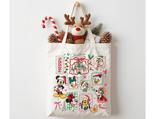 Mouse and Friends Tote Bag