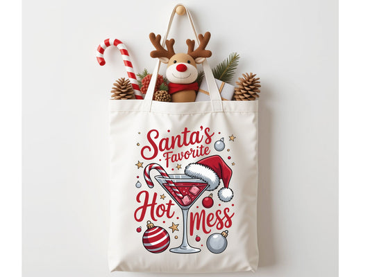 Santa`s Favorite Tote Bag