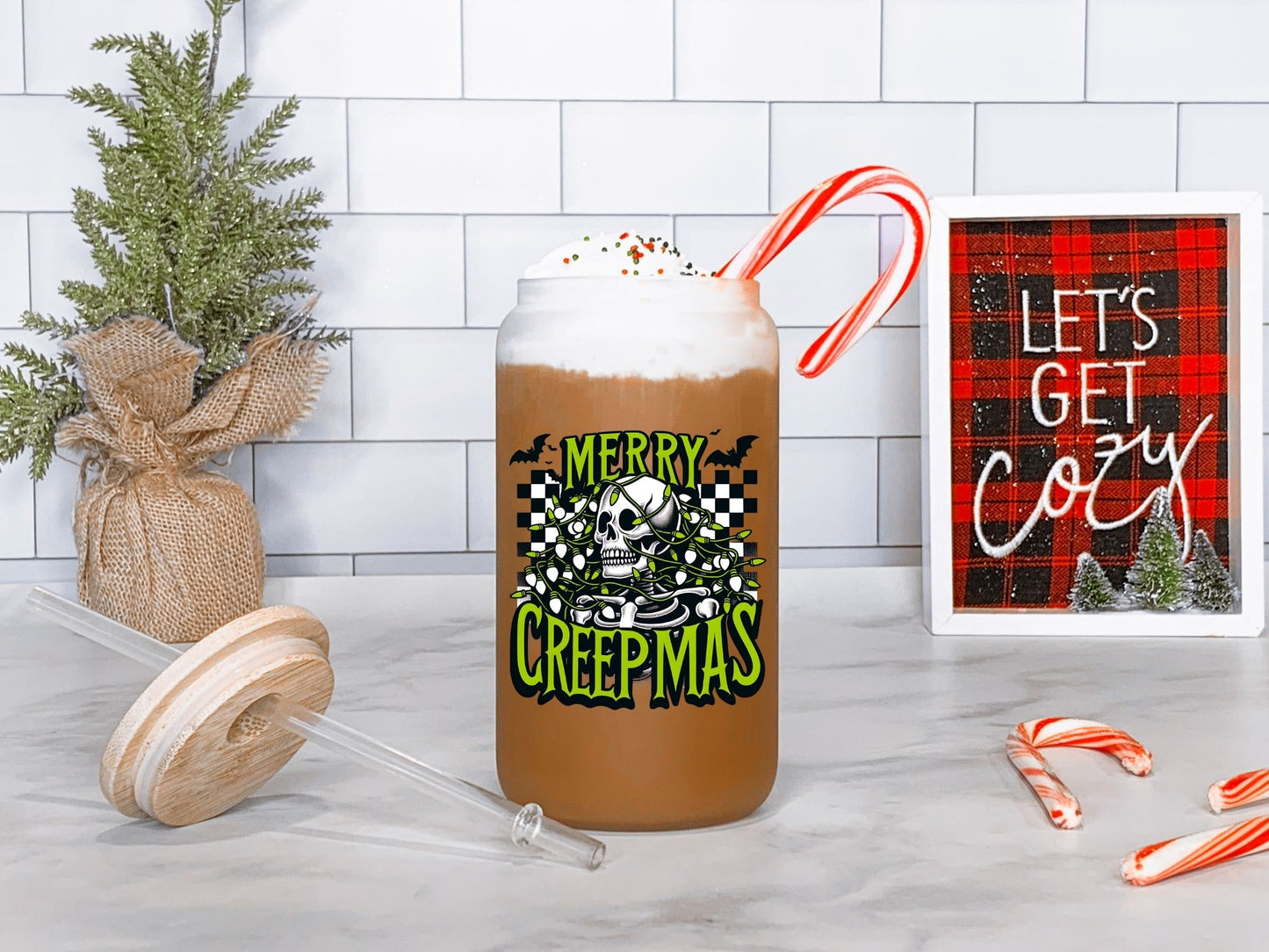 Merry Creepmas Glas