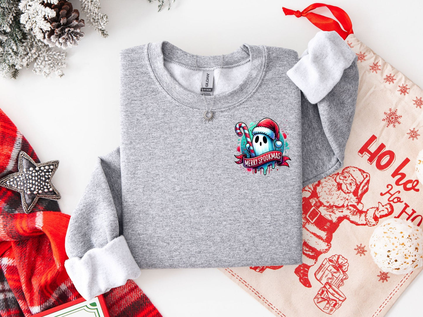 Merry Spookmas - bis 5 XL - verschiedene Farben
