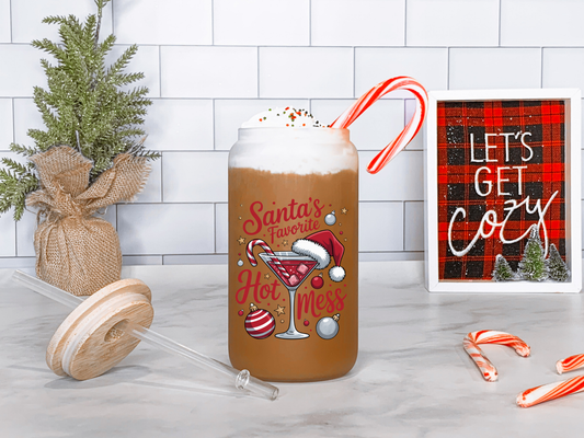 Santa`s Favorite Glas