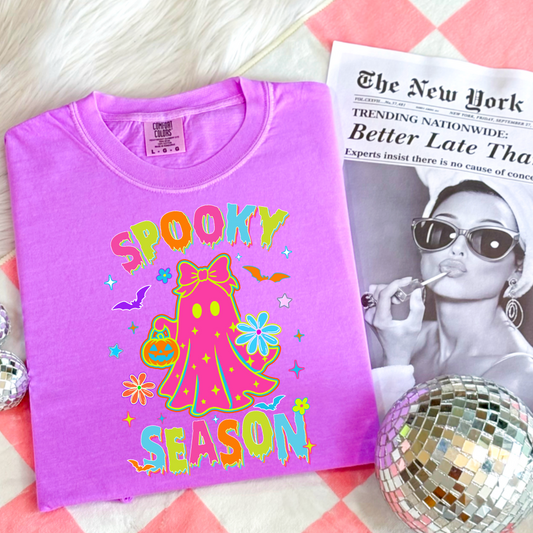 Spooky Season Retro Neon  - verschiedene Neon Farben