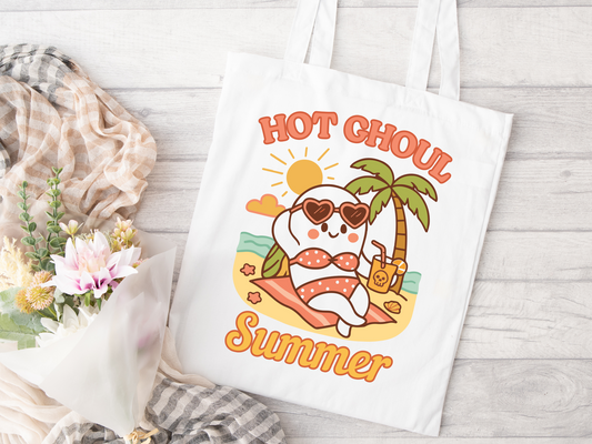 Hot Ghoul Summer Tote Bag