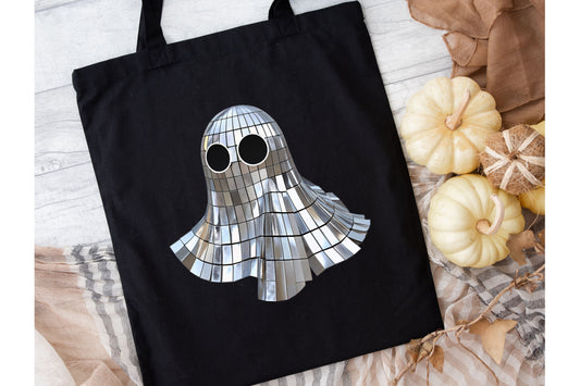 Disco Ghosty Tote Bag