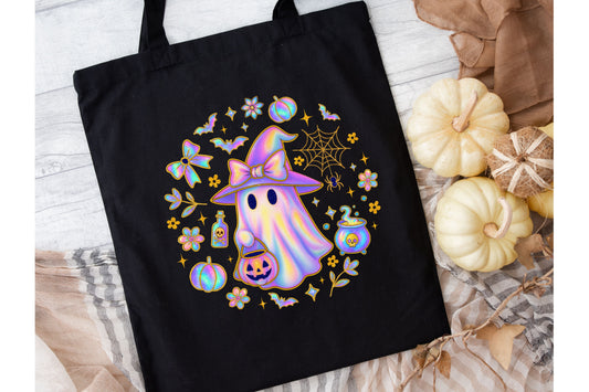Schimmer Ghosty Witch Tote Bag