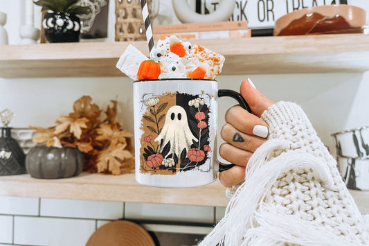 Boho Ghosty Tasse