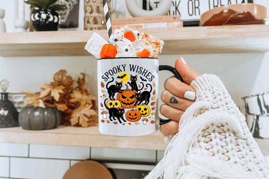 Spooky Wishes Tasse