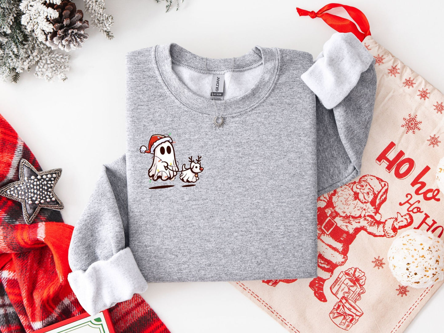 Christmas Ghosty&Dog - bis 5 XL - verschiedene Farben