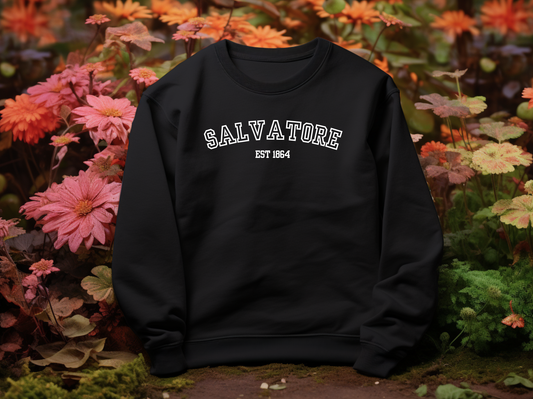 Salvatore College Sweater - black
