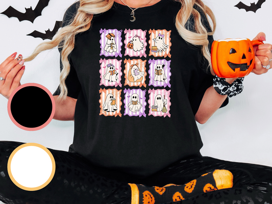 Bookish Ghostys Retro - verschiedene Farben