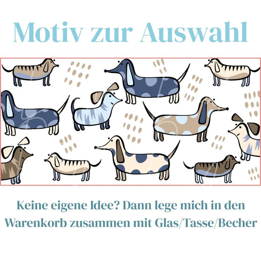 Dackel Motiv