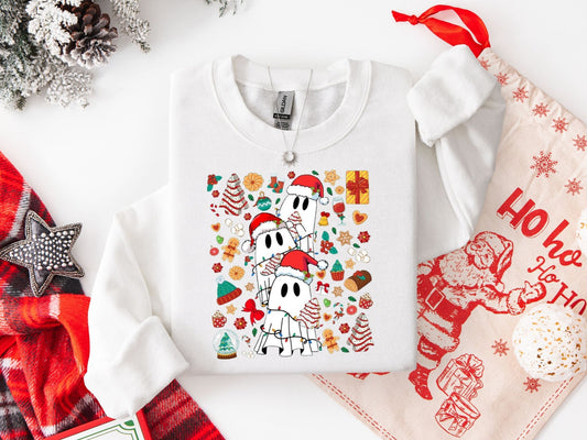 Christmas Ghostys- bis 5 XL - verschiedene Farben