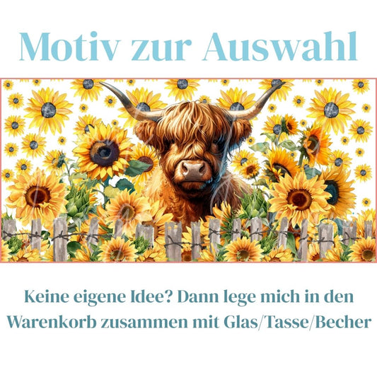 Highland Kuh Motiv