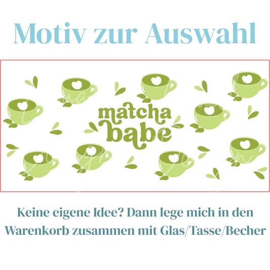 Matcha Babe Motiv