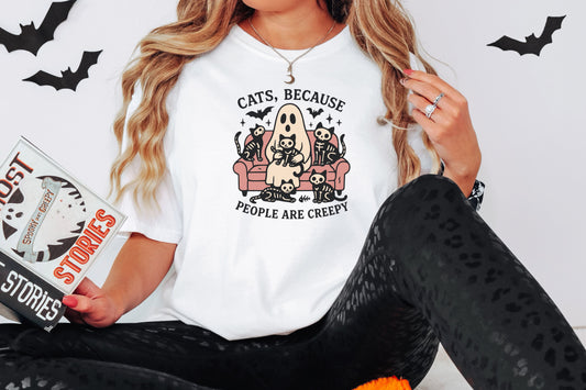 Cats because people are scary  - verschiedene Farben