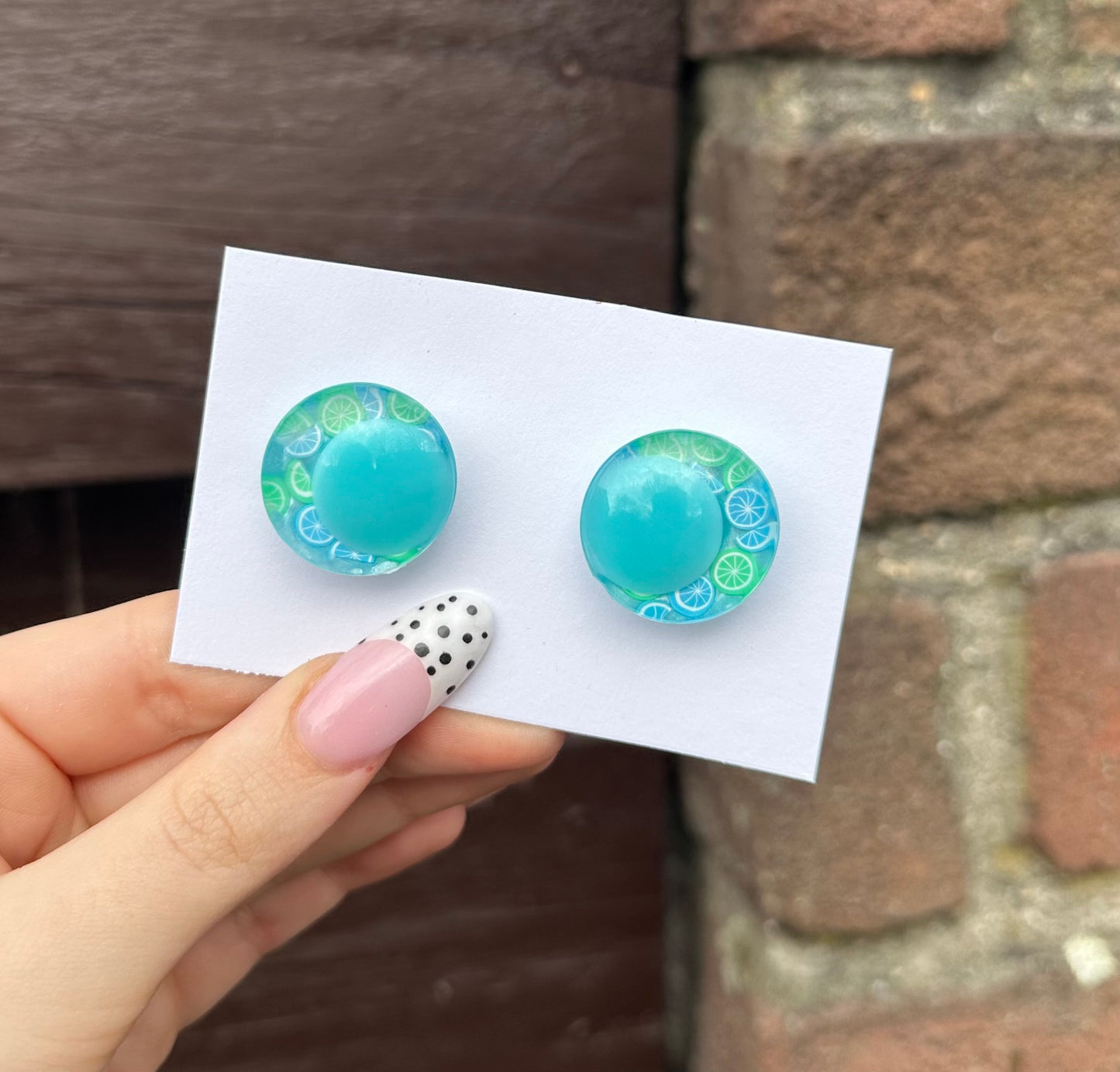 Blue Lemonade Sicherheitsaugen 25mm