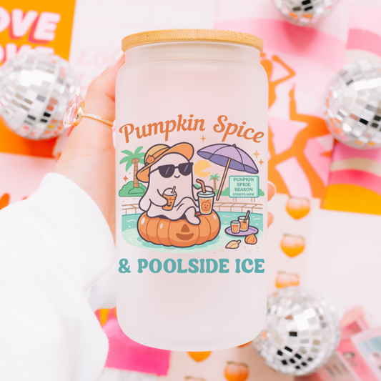 Pumpkin Spice Glas