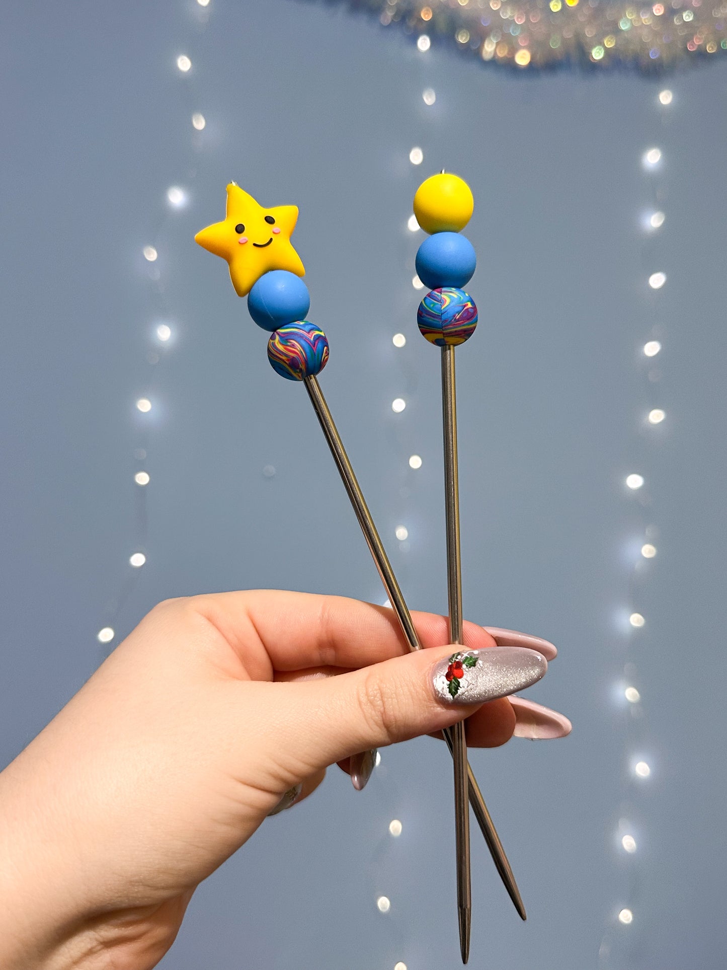 Sternenlicht - Stricknadeln/Amigurumi Sticks