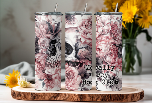Pink Morally Grey Tumbler