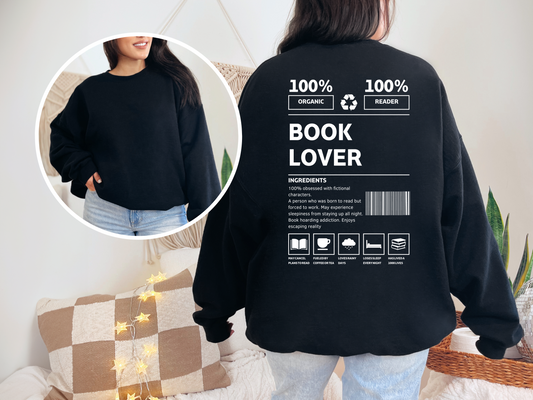 Book Lover Sweater